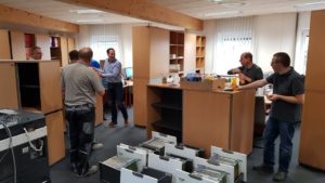 Conpex Industrieböden im neuen Büro
